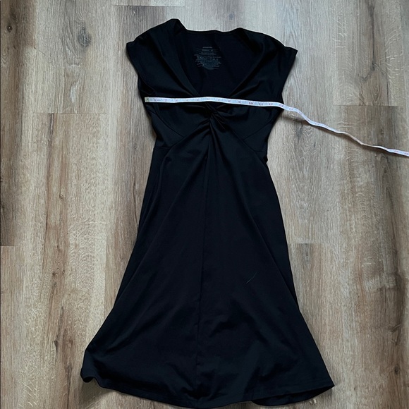 Patagonia Elegant Cocktail Black Sleeveless Dress Little Black Dress Size XS - Picture 5 of 7
